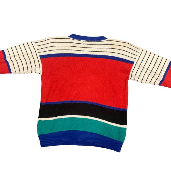 Vintage FIA Italia Americana Native American Sweater Size Small - Picture 5 of 11